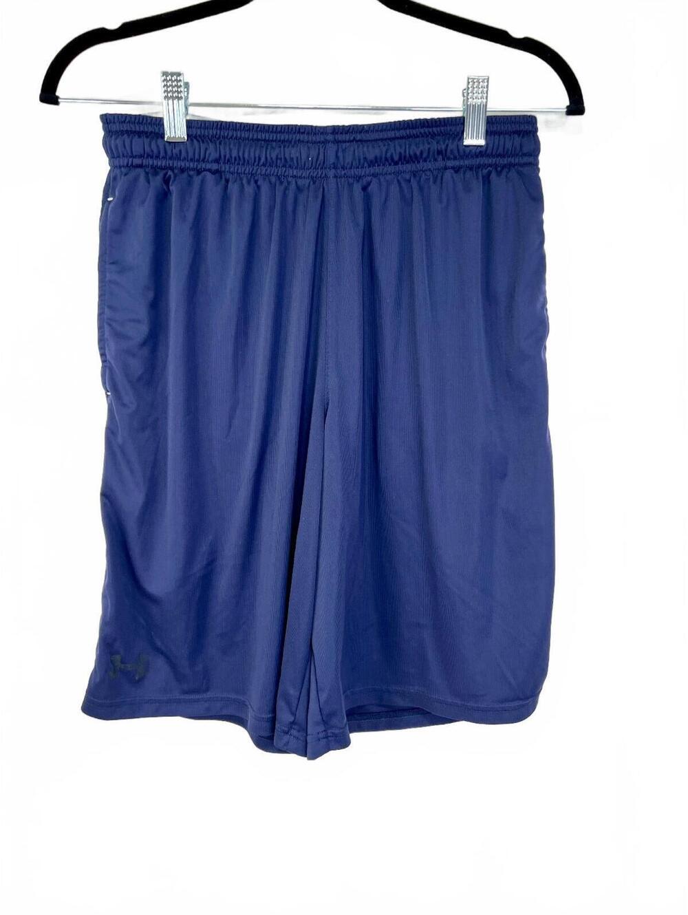 Under Armour Men's Navy Blue Athletic Shorts Size Medium